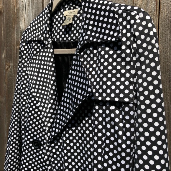 Vertigo Paris polka dot trench coat size medium - Picture 6 of 16